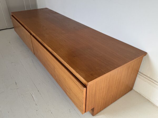 Modular Mid Century Teak Wall Units And Cabinet - Image 11