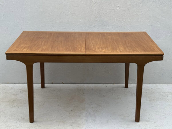 Mid Century Teak Extendable Dining Table - Image 4