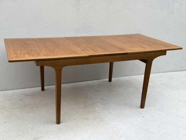 Mid Century Teak Extendable Dining Table - Image 10