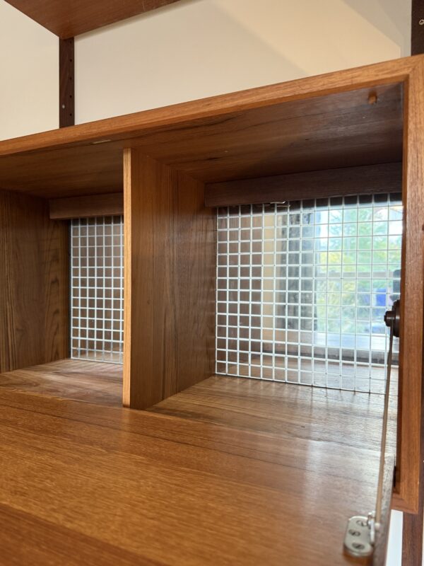 Two Bay Mid Century Danish Wall System By Poul Cadovius - Image 12