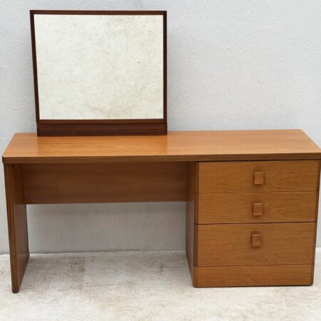 Mid Century Style Teak Dressing Table From The Stag Cantata Range Circa 1970's/80's