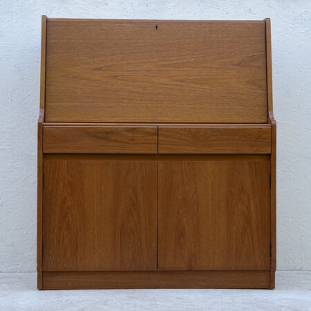 Mid Century Teak Bureau by Remploy