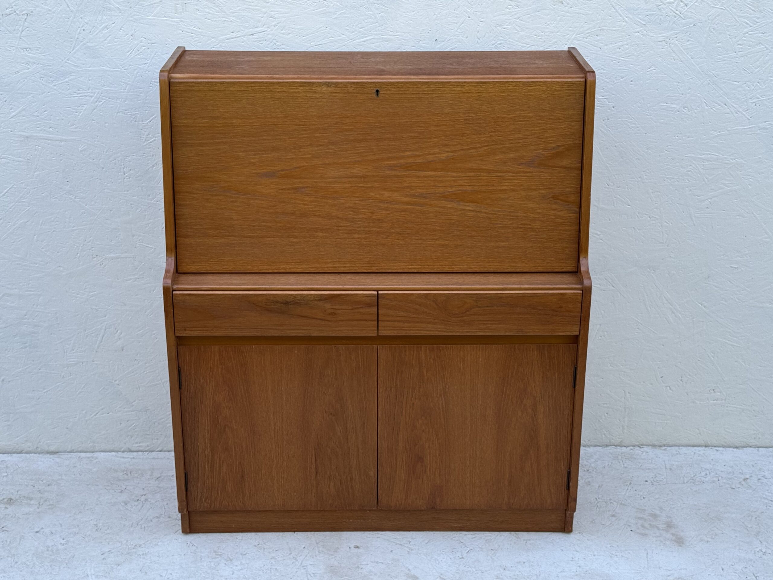 Mid Century Teak Bureau by Remploy - Image 2