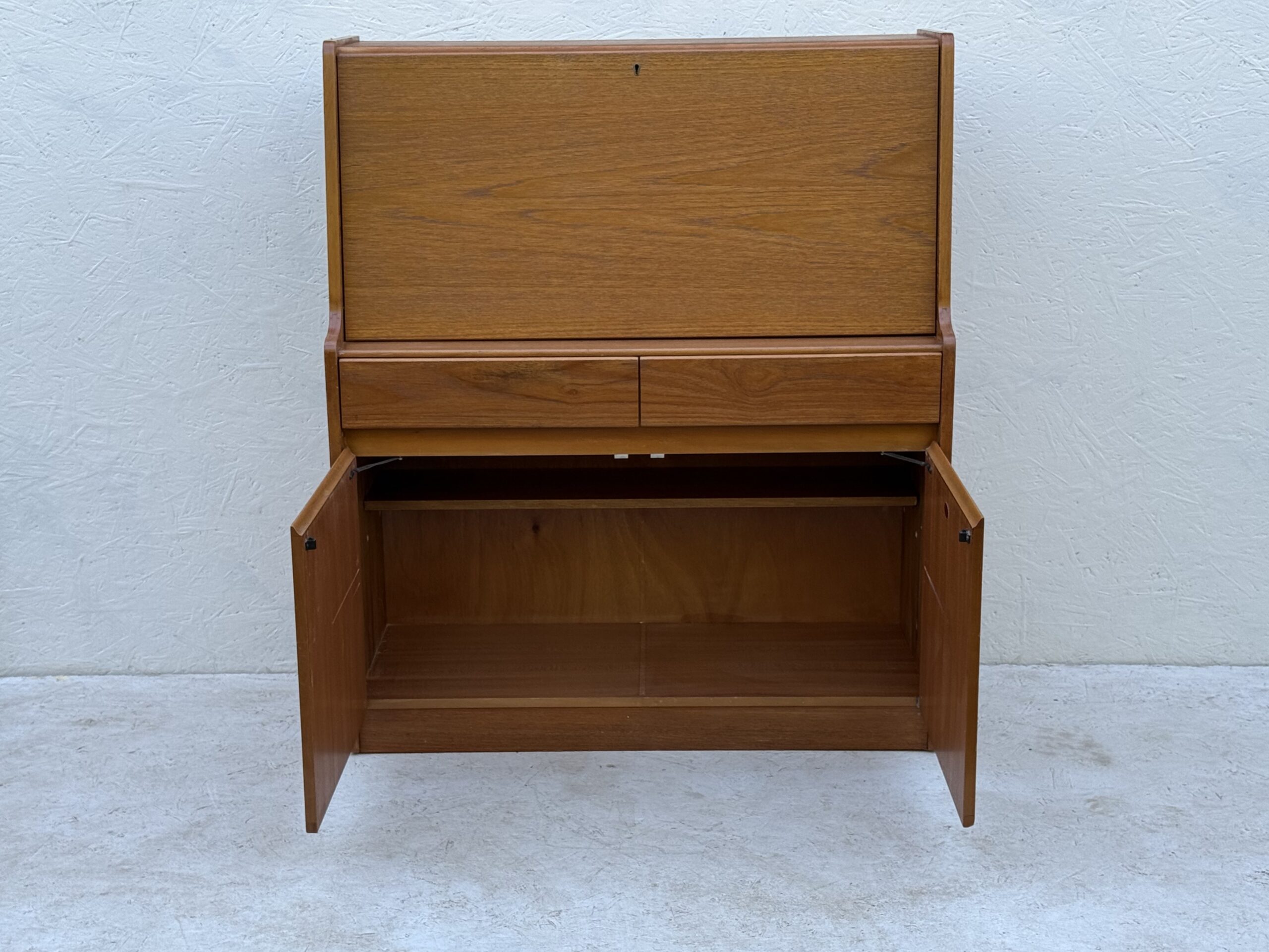 Mid Century Teak Bureau by Remploy - Image 5