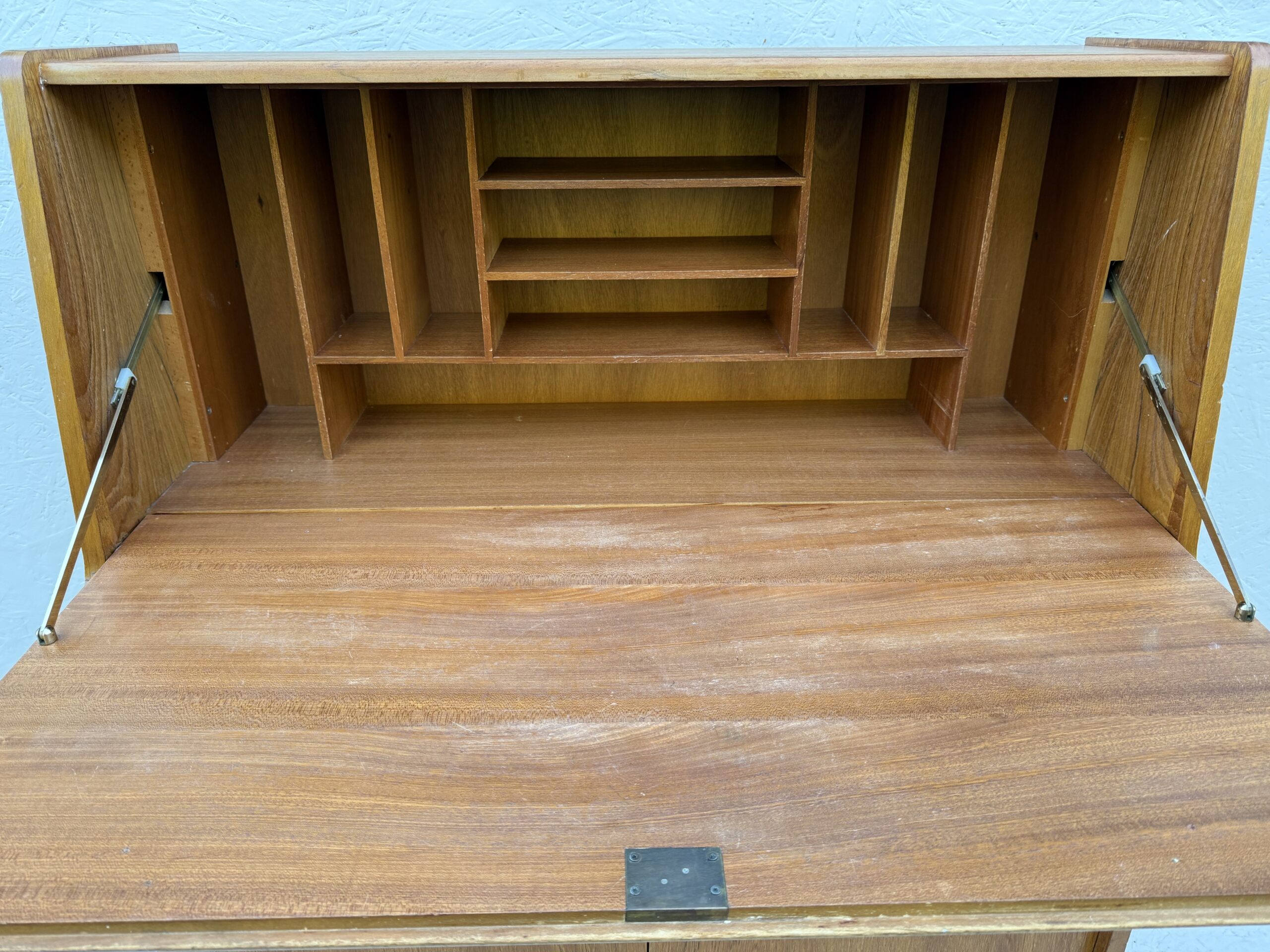 Mid Century Teak Bureau by Remploy - Image 14