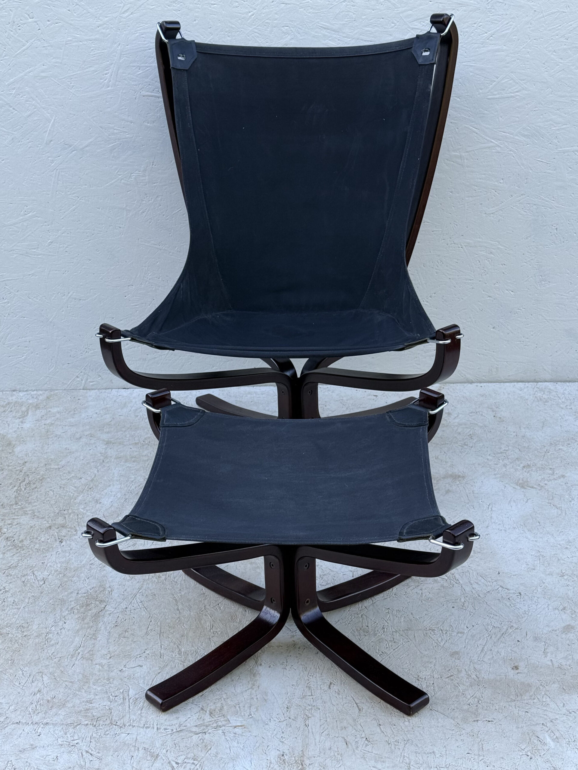 Falcon Chair And Footstool By Sigurd Ressel - Image 11