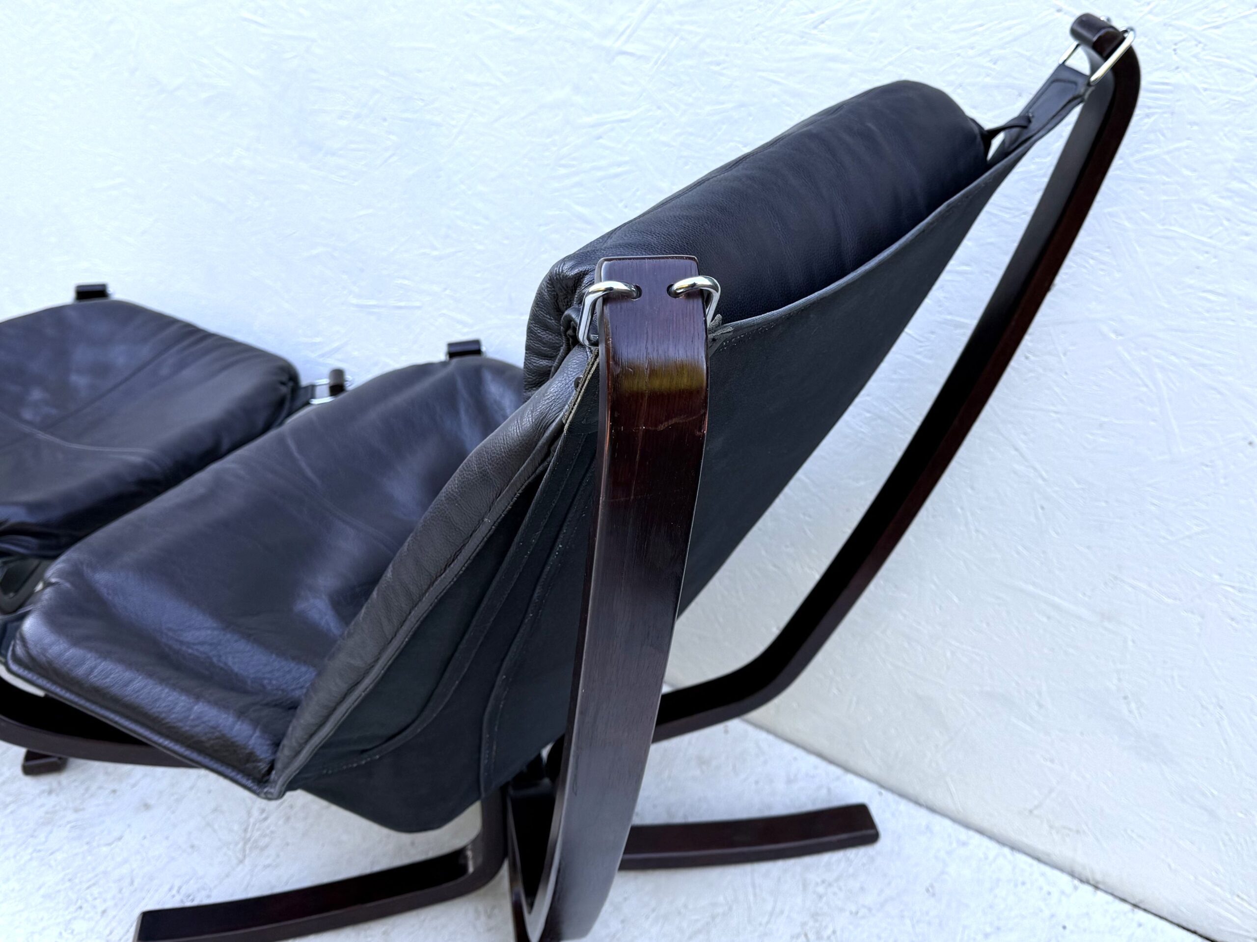 Falcon Chair And Footstool By Sigurd Ressel - Image 9