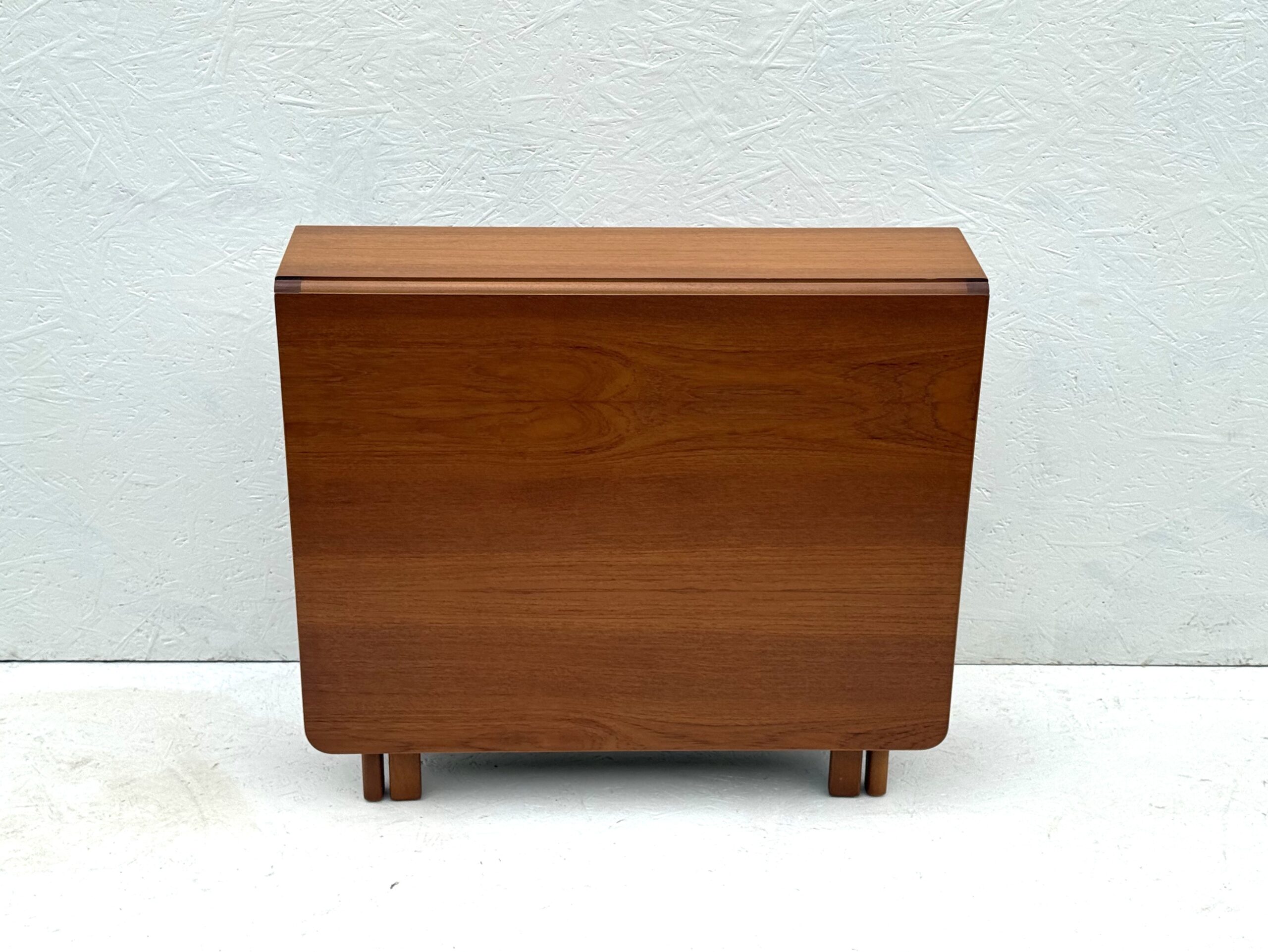 Mid Century Teak Drop Leaf Dining Table - Image 3